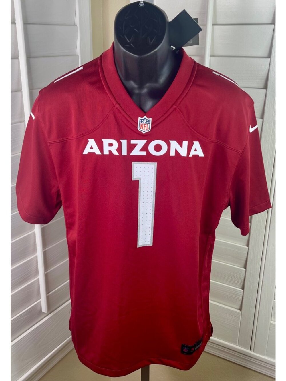 Nike NFL Arizona Cardinals Kyler Murray #1 On-Field Jersey, Youth XL 18/20 - NWT